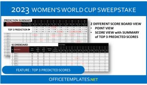 FIFA Women’s World Cup 2023 Sweepstake