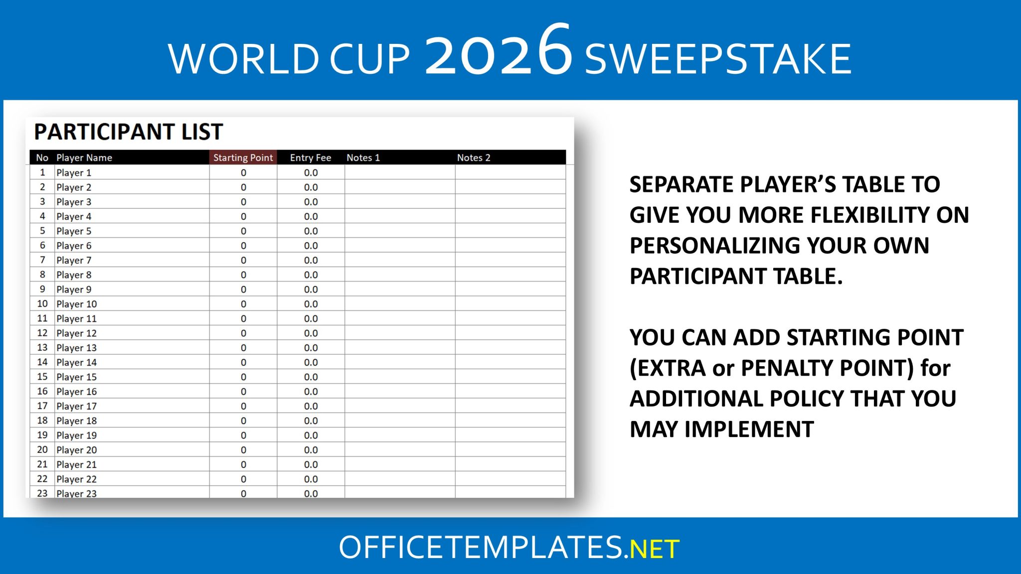 FIFA World Cup 2026 Predictor Game Sweepstake OFFICETEMPLATES NET fifa-world-cup-2026-predictor-game-sweepstake-officetemplates-net